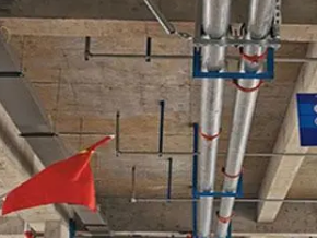 余江管廊支架的安装方法